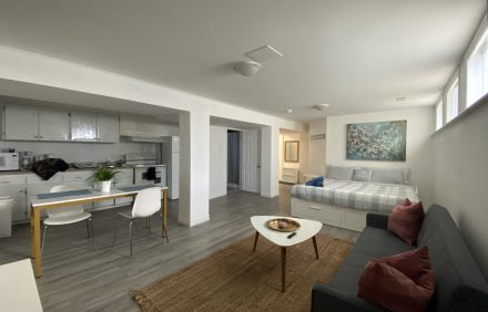 Spacious Studio King Bed Full Kitchen Free Parking