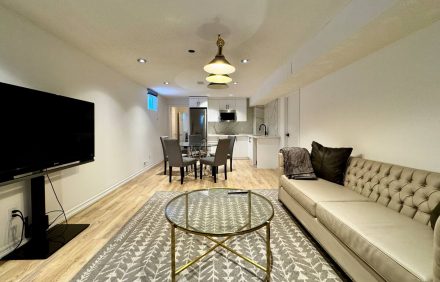 Thornhill Upscale Area – 1 Bedroom Chic Basement